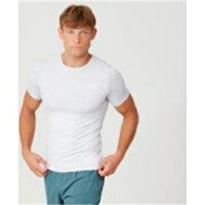 Fitness Mania - Sculpt Seamless T-Shirt - Silver - XL - Silver