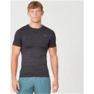 Fitness Mania - Sculpt Seamless T-Shirt - Slate - XS - Slate