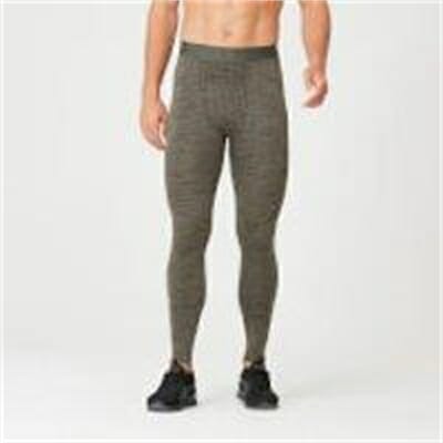 Fitness Mania - Sculpt Seamless Tights - Light Olive - XL - Light Olive