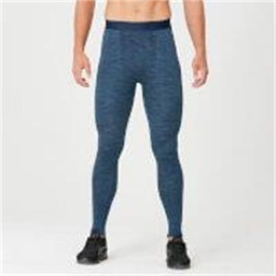 Fitness Mania - Sculpt Seamless Tights - Petrol Blue - L - Petrol Blue