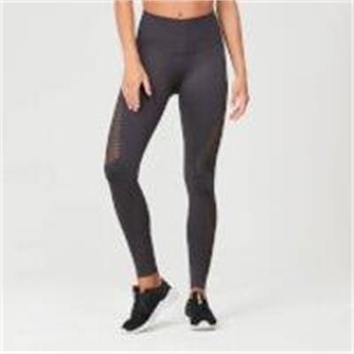 Fitness Mania - Shape Seamless Leggings - Slate Grey - XL - Slate Grey