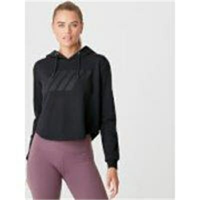 Fitness Mania - The Original Cropped Hoodie - S - Black