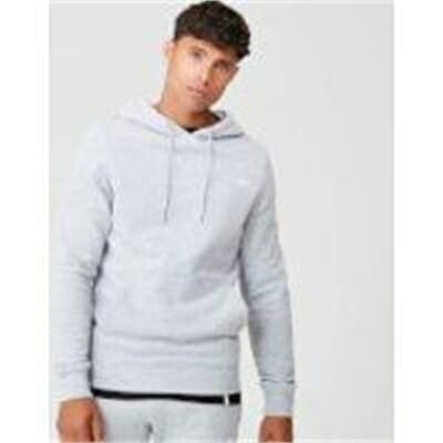 Fitness Mania - Tru-Fit Pullover Hoodie - Grey Marl - L - Grey Marl