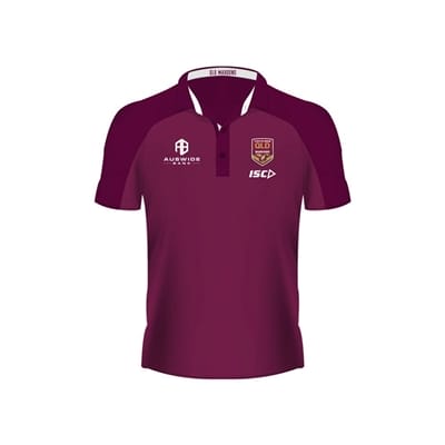Fitness Mania - QLD State of Origin Kids Performance Polo 2019