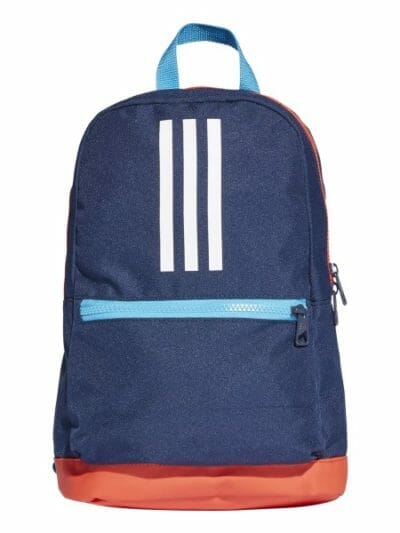 Fitness Mania - Adidas 3-Stripes Kids Training Backpack Bag - Collegiate Navy/Active Red/White
