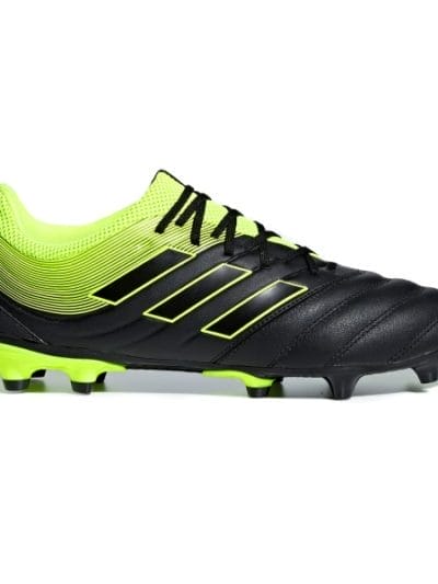 Fitness Mania - Adidas Copa 19.3 Firm Ground - Mens Football Boots - Core Black/Yellow
