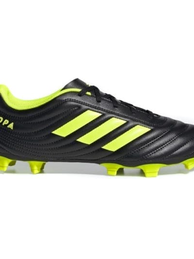 Fitness Mania - Adidas Copa 19.4 FG - Mens Football Boots - Core Black/Silver/Yellow