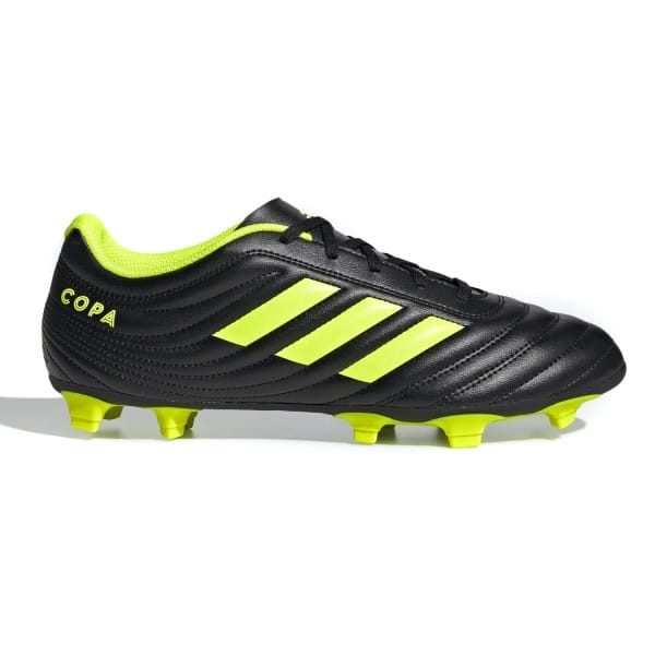 Fitness Mania - Adidas Copa 19.4 FG - Mens Football Boots - Core Black/Silver/Yellow