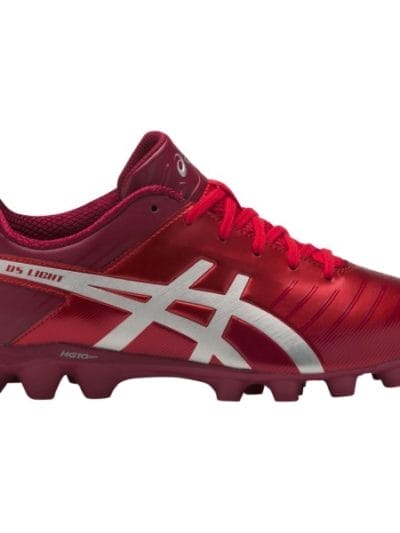 Fitness Mania - Asics DS Light 3 JR - Kids Boys Football Boots - Classic Red/Silver