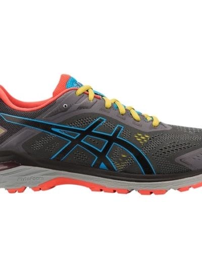 Fitness Mania - Asics GT-2000 7 Trail - Mens Trail Running Shoes - Dark Grey/Black