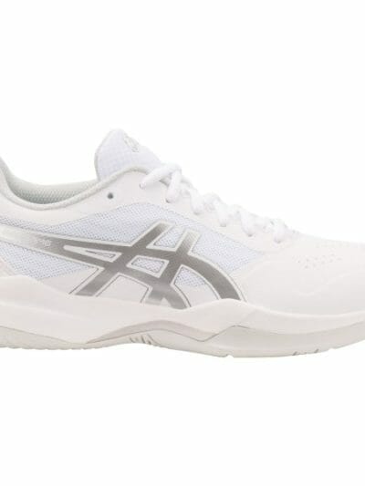 Fitness Mania - Asics Gel Game 7 - Womens Netball Shoes - White/Silver