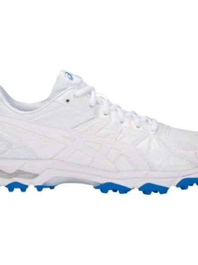 Fitness Mania - Asics Gel Lethal Burner - Mens Cross Training and Turf Shoes - Double White/Electric Blue