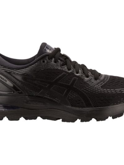 Fitness Mania - Asics Gel Nimbus 21 - Womens Running Shoes - Triple Black