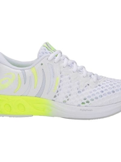 Fitness Mania - Asics Noosa FF 2 - Womens Running Shoes - White/Safety Yellow