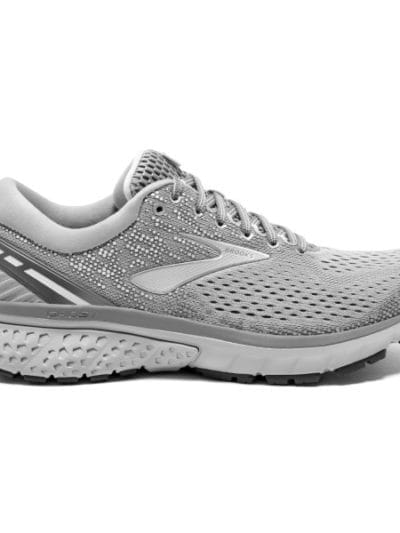Fitness Mania - Brooks Ghost 11 - Womens Running Shoes - Silver/Alloy/Grey
