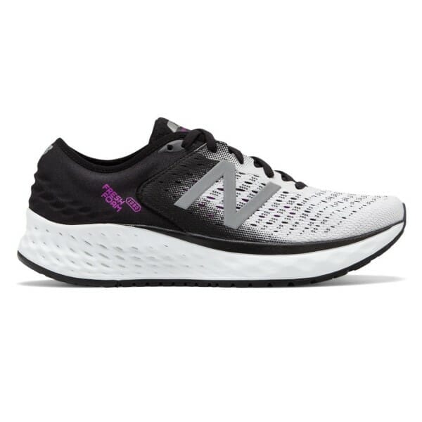 Fitness Mania - New Balance Fresh Foam 1080v9 - Womens Running Shoes - White/Black/Voltage Violet