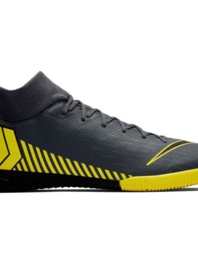 Fitness Mania - Nike Mercurial SuperflyX 6 Academy IC - Mens Indoor Soccer/Futsal Shoes - Dark Grey/Opti Yello