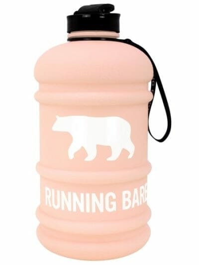 Fitness Mania - Running Bare H20 Bear Water Bottle - 2.2L - Peach Perfect