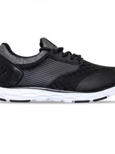 Fitness Mania - Sfida Prevail Junior - Kids Boys Running Shoes - Black/White