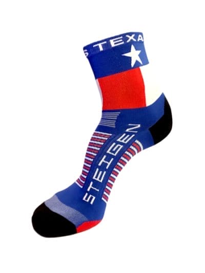 Fitness Mania - Steigen Half Length Running Socks - Texas