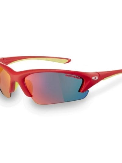 Fitness Mania - Sunwise Equinox Sports Sunglasses - Red (Supplied with 4 pairs of lenses)