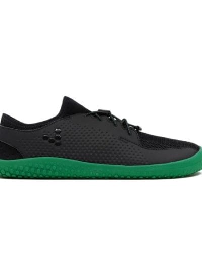 Fitness Mania - Vivobarefoot Primus Mesh Junior Boys Running Shoes - Black/Green