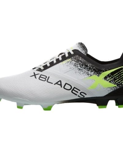 Fitness Mania - XBlades Voltaic 19 - Mens Football Boots - White/Bolt/Blue