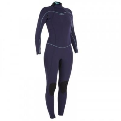 Fitness Mania - 900 women's 3/2 mm neoprene surfing wetsuit - purple LTD