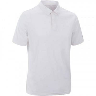 Fitness Mania - Adult Tennis Badminton Squash Polo Shirt Essential 100 - White