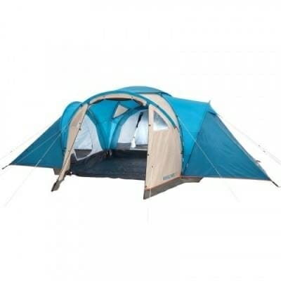 Fitness Mania - Arpenaz 6.3 Family Camping Tent _PIPE_ 6 Person/3 Room - Blue