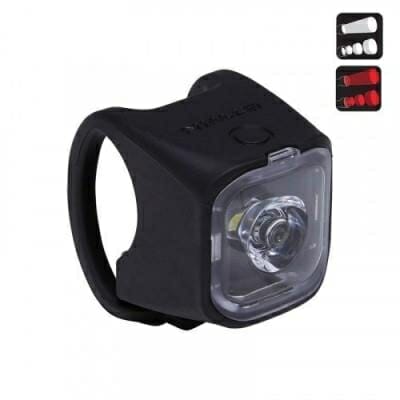 Fitness Mania - BIKE FRONT AND REAR LIGHTING VIOO 320 - BLACK