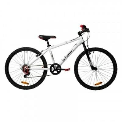 Fitness Mania - Boys Mountain Bike 24_QUOTE_- Rockrider 300 - White/Black
