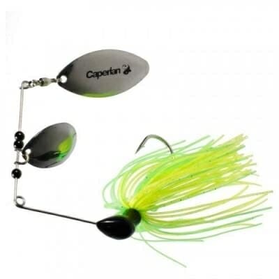 Fitness Mania - Buckhan 3/8oz Yellow/Green Lure Fishing Spinnerbait