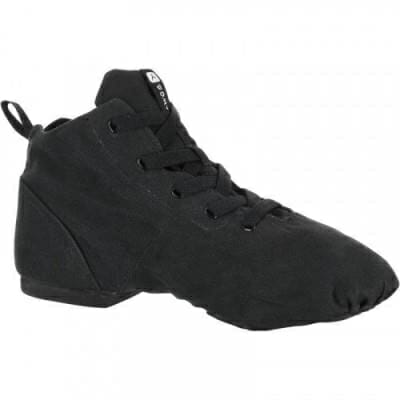 Fitness Mania - High Top Canvas Modern Dance Shoes Black
