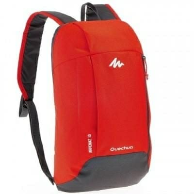 Fitness Mania - Hiking Backpack Arpenaz 10 Litre - Red/Grey