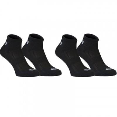 Fitness Mania - KID'S 2-PACK EKIDEN RUNNING SOCKS - BLACK