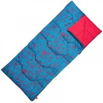 Fitness Mania - Kids Arpenaz 20° Camping Sleeping Bag _PIPE_ Blue