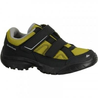 Fitness Mania - Kids Hiking Shoes Arpenaz 50 Velcro - Yellow