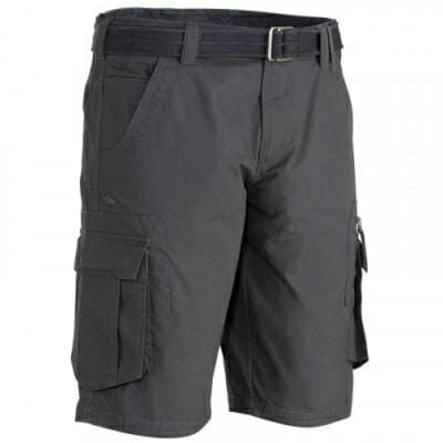 Fitness Mania - Men's Hiking Cargo Shorts Arpenaz 500 - Grey