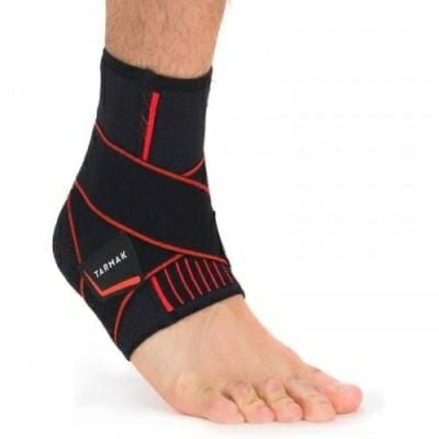 Fitness Mania - Mid 500 Right/Left Men's/Women's Ankle Ligament Support - Black