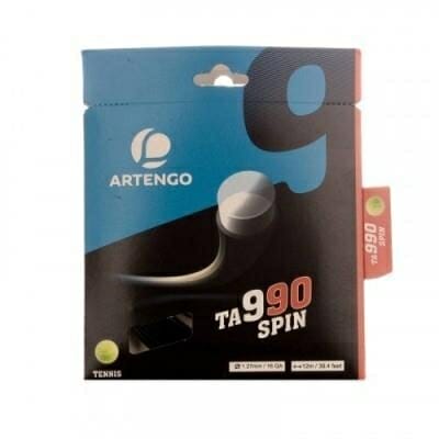 Fitness Mania - Monofilament Tennis String TA990 Spin 1.27mm - Black