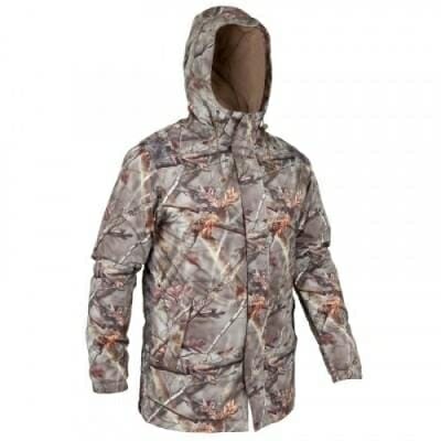 Fitness Mania - POSIKAM 100 WATERPROOF HUNTING PARKA - CAMOUFLAGE BROWN