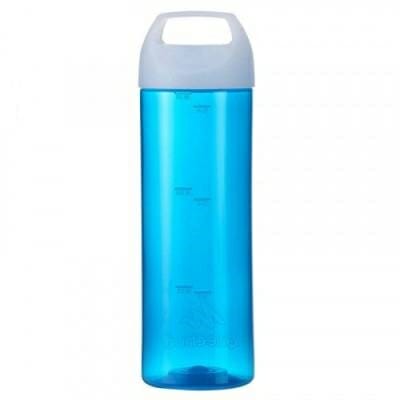 Fitness Mania - Plastic Hiking Water Bottle 100 0.75 L with Screw Top - Blue