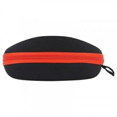 Fitness Mania - Thermo Case* Rigid Sunglasses Case _PIPE_ Black & Red