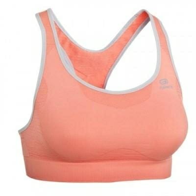 Fitness Mania - Women's First Running Crop Top - Coral