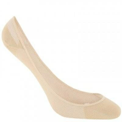 Fitness Mania - Women's Socks Active Walking Ballerina Pumps Socks - Beige