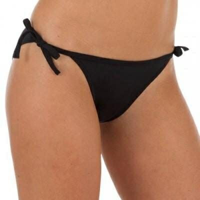 Fitness Mania - Women's Tie Side Briefs - Black - Sofy