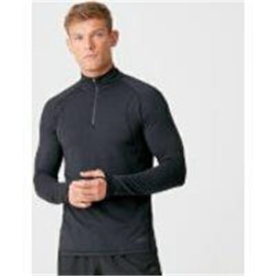 Fitness Mania - Boost Therma 1/4 Zip - Black
