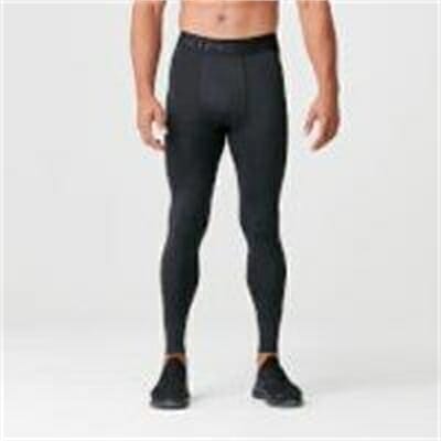 Fitness Mania - Charge Compression Tights - Black - S - Black
