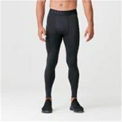 Fitness Mania - Charge Compression Tights - Black - XL - Black